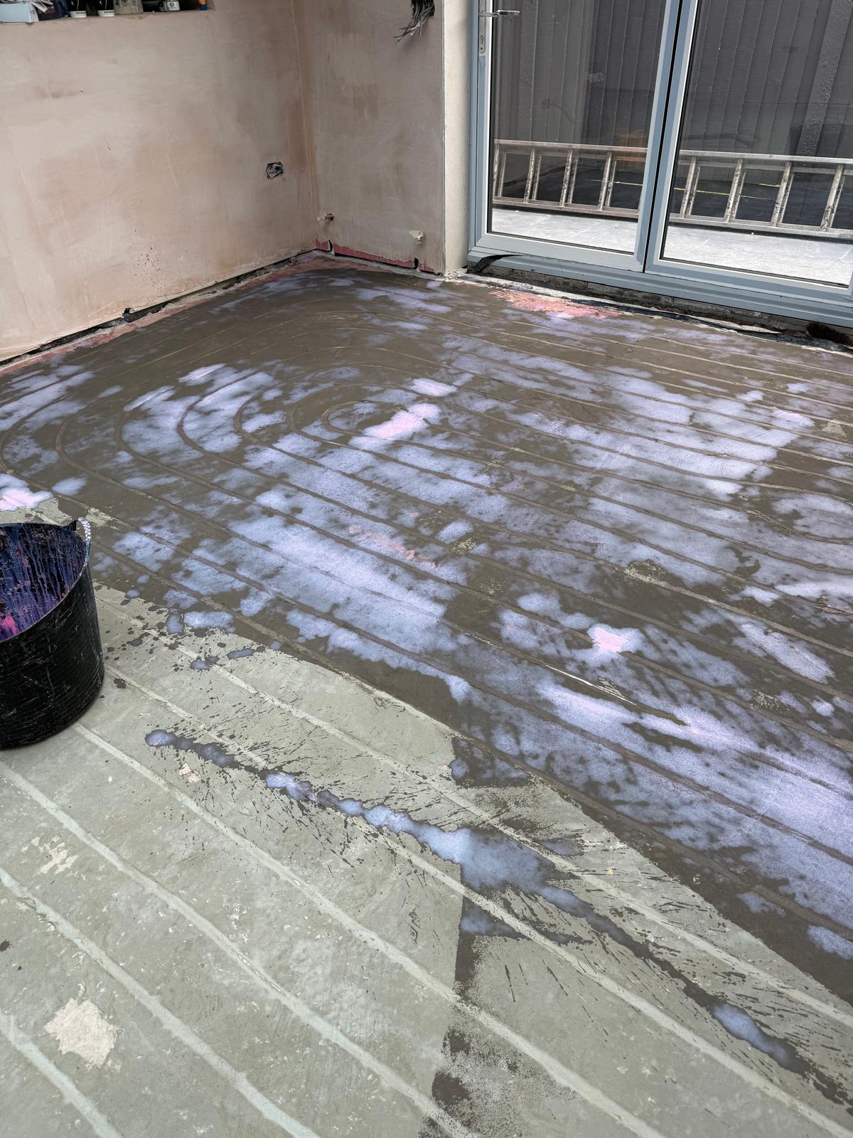 15mm low-profile overlay panel underfloor heating system board